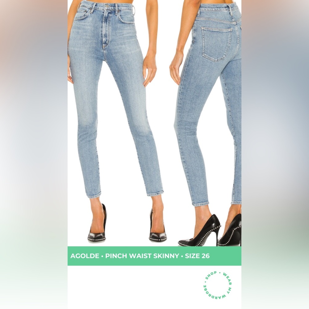 AGOLDE Pinch Waist Skinny - Size 26 - Color: Debut
